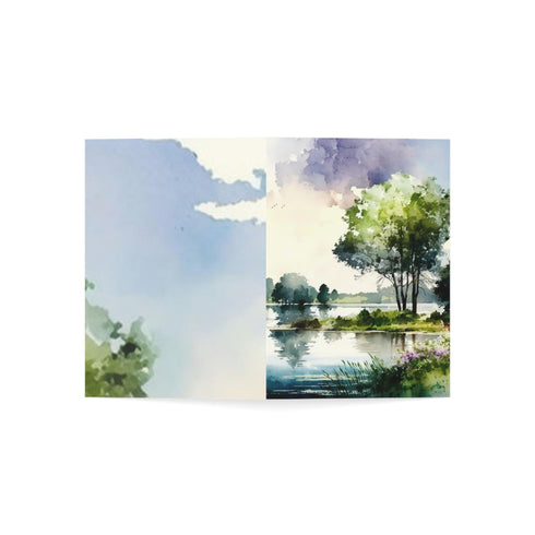 Summer Day by the Lake - Fine Art Greeting Cards